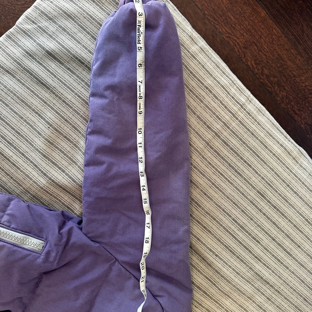 Vintage purple puffer ski jacket - Picture 10 of 11
